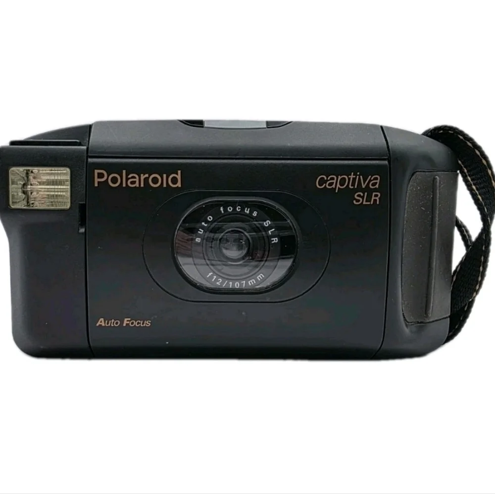 Vintage Polaroid Captiva SLR Auto Focus Camera F12/107mm